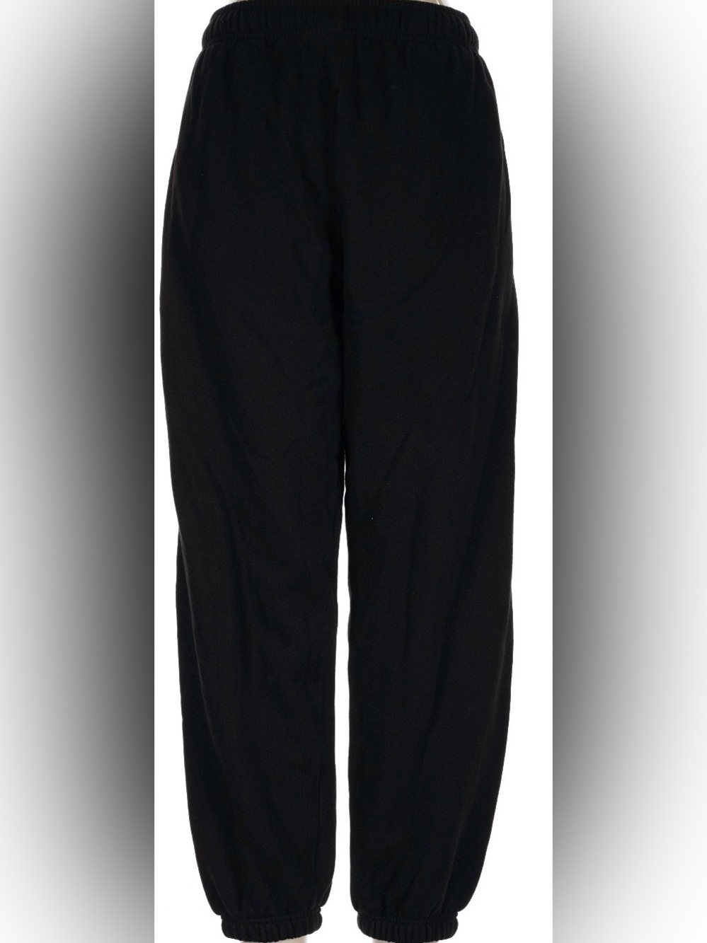 PINK Victoria’s Secret Black Fleece Joggers M